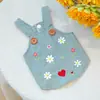 Suministro Directo de Fábrica/Listo para Comercio Exterior Ropa para Mascotas Ropa para Perros y Gatos Linda Moderna Falda de Vaquero de Texas