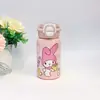 Yugui perro nuevo termo tazas para niñas alto valor de color vaso de agua para niños 316 niñas de escuela vaso con pajita ing