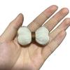Acessórios DIY Estéreo Laço de Algodão, Nó de Rato de Tecido Feito à Mão, Acessórios para Roupas Infantis de Brinquedo, Nó de Almofada Flor de Cerejeira