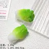 Mini Accesorios de Resina para Frutas y Verduras, Adornos DIY, Gomas para el Cabello, Accesorios para el Cabello, Colgantes, Hebillas para Zapatos, Materiales para Fundas de Teléfono, Pulseras