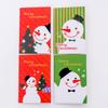 Cartoon Natal notebook estudante papelaria 64k mini bloco de notas portátil linha horizontal livro de bolso das crianças atacado