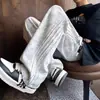 Pantalones Desgastados Tie-Dye para Hombre, Nueva Marca de Moda Americana Tendencia Pantalones Largos Rectos Sueltos Casuales Pantalones Deportivos de Pierna Ancha para Primavera y Otoño