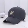 Nueva Moda Primavera y Verano Versátil Gorra de Béisbol Bordada con Letras Inglesas Deportes al Aire Libre Circunferencia de Cabeza Grande Protector Solar Gorra de Pico