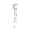 Pinza para el cabello Guofeng para mujer con borla y media luna, simple, para niña, vintage, con colgante de estrella de cinco puntas, accesorios para el cabello, moda, pinza para el cabello de estudiante