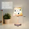 Lámpara de Mesa Oso de Dibujos Animados Transfronteriza, Luz Nocturna de Tela, Lámpara de Aprendizaje con Protección Ocular para Niños, Lámpara de Mesita de Noche para Dormitorio, Lámpara de Atmósfera para Escritorio