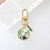 Llavero de Dibujos Animados Panda Bambú Lindo Pequeño Joyería Regalo para Niños y Niñas Temporada de Graduación Divertido Colgante para Bolso Colgante