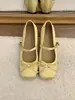 Zapatos Mary Jane de Altura Creciente Temporada Primer Encuentro para Mujer 2026 Nuevo Estilo Francés Suave Lazo de Ballet Zapatos de una Sola Hebilla