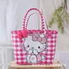 Bolso de Mano Cesta de Regalo Dopamina Colorida Bolso Tejido de Plástico Cesta de Verduras Bolso de Playa Costero Bolso de Mujer para Viajar