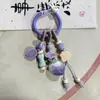 Colgante Original de Bolso de Cerámica Hecho a Mano de Yuan Xiaohong, Adorno de Borla Tejida con Cuerda de Jingdezhen, Accesorio de Bolso Artístico de Nicho