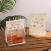 Bolsa para tostadas, pan, bagels, sellado alcalino, bolsa europea, grado alimenticio, 45 g, 250 g, para hornear galletas