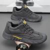 Zapatos de protección laboral zapatos de hombre primavera nuevo transpirable obra construcción antideslizante resistente al desgaste tenis zapatos casuales de trabajo zapatos de senderismo