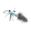 Gato Divertido Insecto Palo Gato Auto-Felicidad y Alivio del Aburrimiento Alambre de Acero Cabeza de Repuesto Juguete para Aliviar el Aburrimiento Mariposa Libélula Ventas Directas de Fábrica