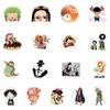50 pegatinas de One Piece para equipaje, funda de teléfono, ordenador, anime