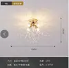 Novo Lustre de Cristal Dente-de-Leão Nórdico para Sala de Estar, Luxo Leve, Popular Online, Moderno e Simples para Sala de Estar, Quarto e Sala de Jantar