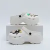 Lindos Zapatos de Tacón Alto con Agujeros Impermeables Antideslizantes de Venta Caliente para Pareja al Aire Libre Zapatos de Verano para Estudiante Niña Medias Zapatillas Transpirables Ropa de Exterior