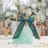 Bolsa de Presente para o Dia Internacional da Mulher Transfronteiriça Pequena de Luxo Transparente Lembrança Bolsa de Mão Caixa Simples para Embalagem de Presente