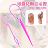 Aguja para peinar el cabello de niños, patrón para trenzar, aparato para peinar el cabello de adultos, gancho perezoso, artefacto para trenzar el cabello
