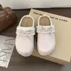 Lindos Zapatos Birkenstock de Suela Gruesa con Delicados Lazos para Niñas, Mocasines Cerrados sin Cordones para Uso en Exteriores