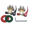 Pinza de batería de coche conector de batería modificado Terminal clip de cableado poroso cabeza de polo de batería de liberación rápida