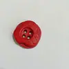 Botões de Resina de Quatro Furos com Bordas Onduladas em Formato de Pétala, Disponíveis em Várias Cores, Acessórios para Roupas, Componentes para Joias Artesanais DIY