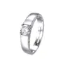 Transmissão ao Vivo Transfronteiriça Mais Vendidos Anéis Masculinos Cheios de Diamantes, Anéis Masculinos Modernos de Luxo Leve, Anéis de Diamante de Moissanita Imitação, Anéis Abertos, Acessórios