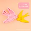Série Temática de Primavera Formas de Biscoito Flor 3D Realista Desenho Animado Formas de Biscoito Argila DIY Impressão Anime