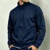 Sudadera con capucha de poliéster para hombre, estilo transfronterizo 2026, chaqueta cárdigan con cremallera para primavera y otoño, top casual para hombre, estilo europeo y americano