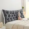 Almofada de cabeceira, travesseiro ins de princesa para quarto, encosto de cama, almofada macia para tatame, sofá de dormitório, protetor de cintura anti-colisão