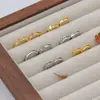 Pendientes Transfronterizos con Circonita de Doble Capa, Nuevo Estilo 2025 Pendientes de Aro Pequeños Lisos, Pinzas para Orejas Personalizadas No Extraíbles, Tachuelas y Accesorios de Estilo Japonés y Coreano