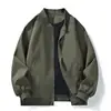 Chaqueta de Piloto para Hombre Primavera y Otoño Estilo Americano Ropa de Trabajo Chaqueta de Béisbol Retro Chaqueta Deportiva Negra Modelo Nuevo Tendencia 2026