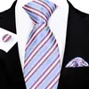 Conjunto de Corbata de Tres Piezas para Hombre 8cm Ropa Formal de Negocios Corbata Bordada Jacquard de Seda de Poliéster Logo Corbata Atada a Mano Personalizada