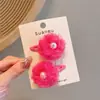 Dulces pasadores de flores para el cabello de niños para niñas, pinzas BB para patillas y flequillo lateral, lindos accesorios para el cabello de bebé