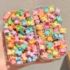 Mini pasadores de flequillo para niños, pasadores de pelo coloridos para niñas, accesorios para el pelo de princesa, pinzas para bebé para niñas, pinzas para el pelo para mechones sueltos