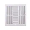 Las Rejillas de Techo y Pared Más Populares de Amazon/Persianas Metálicas de Venta Caliente Transfronteriza/Persianas para Extracción de Aire