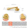 Novo Pingente Estilo Chinês Retrô Maçaneta de Gaveta de Latão Sólido, Puxador de Anel Dourado Antigo de Furo Único para Armário e Porta de Guarda-Roupa