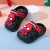 Nuevos Zuecos de Verano para Niños, Diseño de Héroe 3D, Suela Suave, Antideslizantes, Transpirables, Adecuados para Niños Pequeños para Usar Afuera