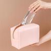 Bolsa Octagonal para Cosméticos de Mujer Bolsa de Tocador Portátil para Viaje Bolsa para Cosméticos Cuadrada Impermeable Linda Bolsa de Tocador Bolsa para Cosméticos