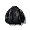 Ropa para Hombre North Boundary Marca de Moda Americana Invierno 2025 Nueva Chaqueta de Plumas de Cuero PU para Hombre 90 Plumas de Pato Blanco Chaqueta con Cuello Alto