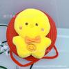 Novo Brinquedo de Pelúcia Desenho Animado Porta-Moedas Infantil, Bolsa de Crochê Feita à Mão, Bolsa de Palha Casual Versátil, Bolsas Femininas no Atacado