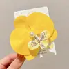 Novo Estilo de Presilha de Cabelo 2026 para Mulheres, Presilha Lateral Floral Colorida Estilo Coreano, Presilha Bico de Pato Exquisita de Alta Qualidade, Presilha BB para Cabelos Finos