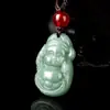 Colgante Pequeño Dios de la Riqueza Bebé de Jade A Natural Tongcai Haba de Hielo Jade Colgante para Hombres y Mujeres Yu Pei Al por Mayor