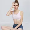 Novo Colete de Desenvolvimento de Algodão para Meninas Roupa Íntima Estudantil de Boneca Fofa Sutiã Respirável Confortável para Meninas