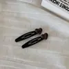Lindo Pinza para el Cabello de Cuadros con Forma de Corazón Estilo Coreano Pinza para el Flequillo Pinza Lateral para Cabello Rebelde Pinza BB Pinza para el Cabello Estilo Académico de Celebridad de Internet