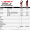 Huabo HT205D/HT205A Pantalla a Color Pinza Amperimétrica Digital Amperímetro Multímetro Inteligente Inglés HABOTEST
