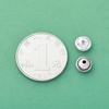 Nuevas Cuentas Espaciadoras de Plata de Ley S925 Estilo Retro de Doble Cara, Cuentas de Burbujas de Agua, Accesorios Espaciadores para Pulsera DIY