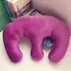 Almohada para salón de belleza almohada facial almohada estilo coreano almohada de chapa almohada para el pecho almohada desmontable en forma de U cama de belleza almohada cuadrada pequeña