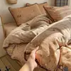 Juego de colcha acolchada de terciopelo de leche para invierno, incluye una funda de edredón de forro polar coral engrosada y cálida, ropa de cama de forro polar reversible de una sola pieza