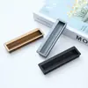 Manija empotrada de aleación de aluminio para puertas de gabinetes, cajones y puertas corredizas, manija de hardware oculta empotrada, manija invisible ranurada