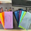Bolsa de almacenamiento de efectivo dinero embolsado de alta denominación bolsa de almacenamiento simple bolsa tipo sobre bolsa de día de pago bolsa impermeable para documentos