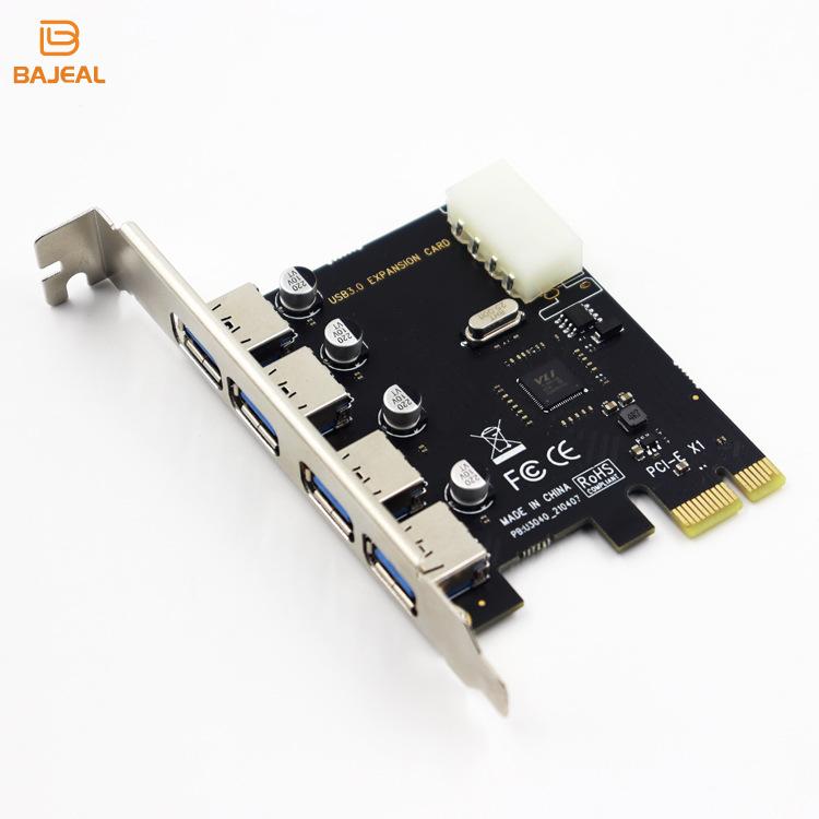 Pcie X1 To 4 External Port Usb